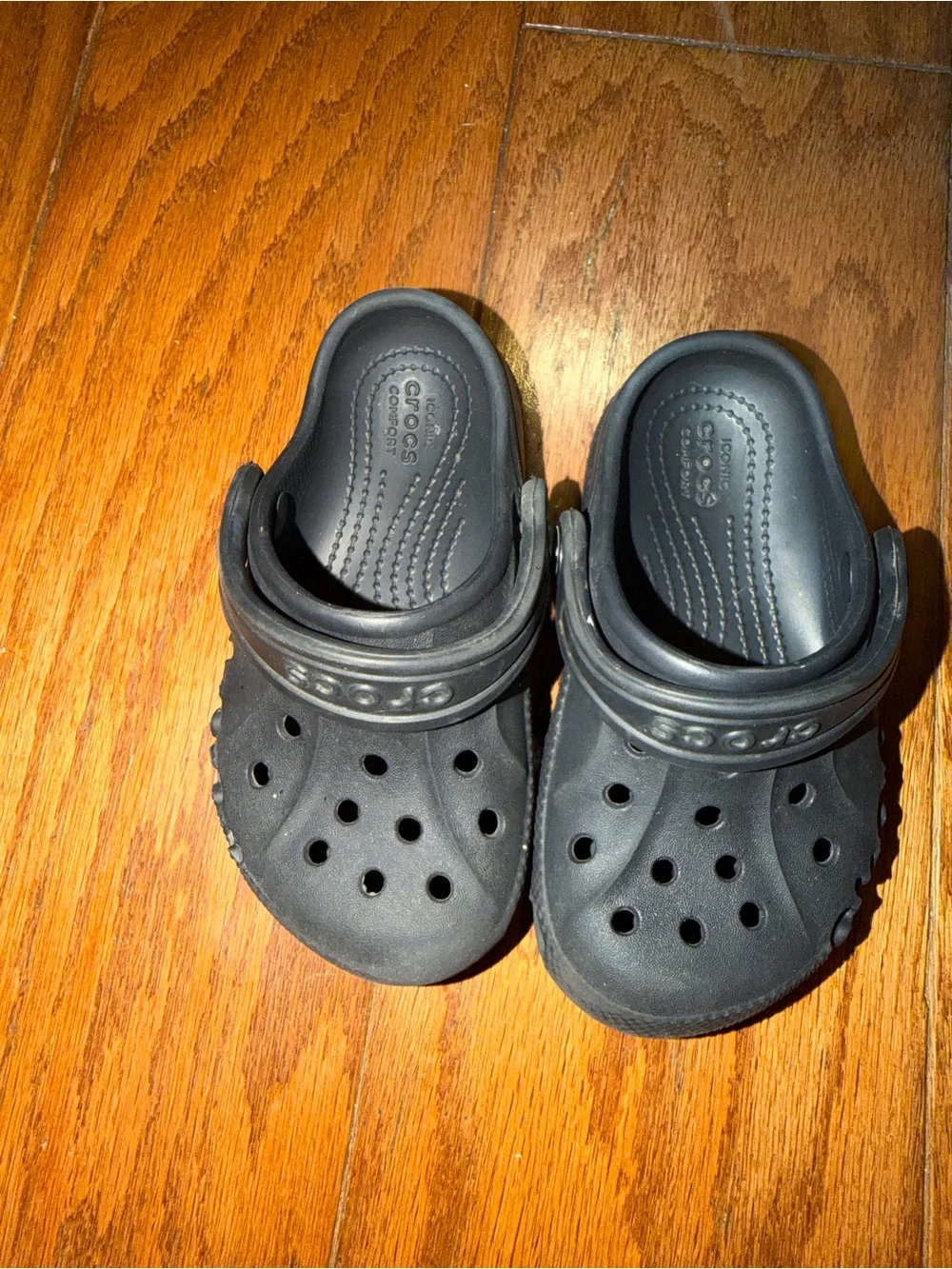 CROCS Kids Classic Clogs in Black 8C